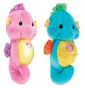 Fisher Price Soothe & Glow Seahorse in Pink